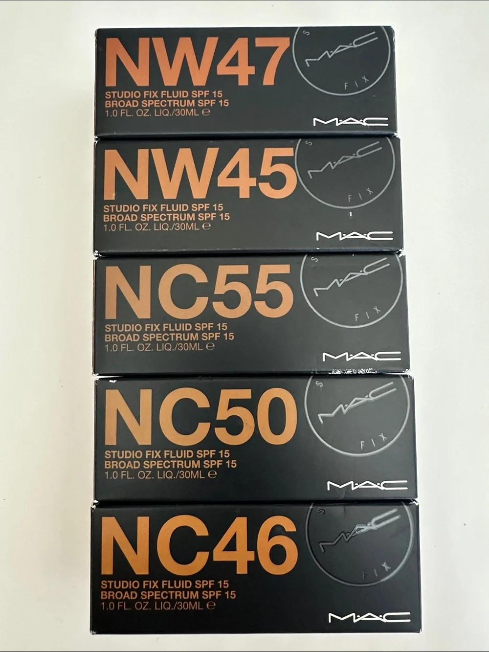 MAC Studio Fix Fluid Foundation NC55